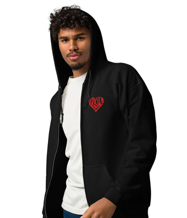 LOVE Unisex heavy blend zip hoodie