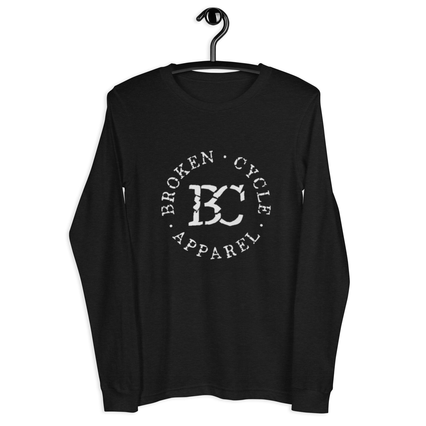 BCA_White Logo Long Sleeve Tee