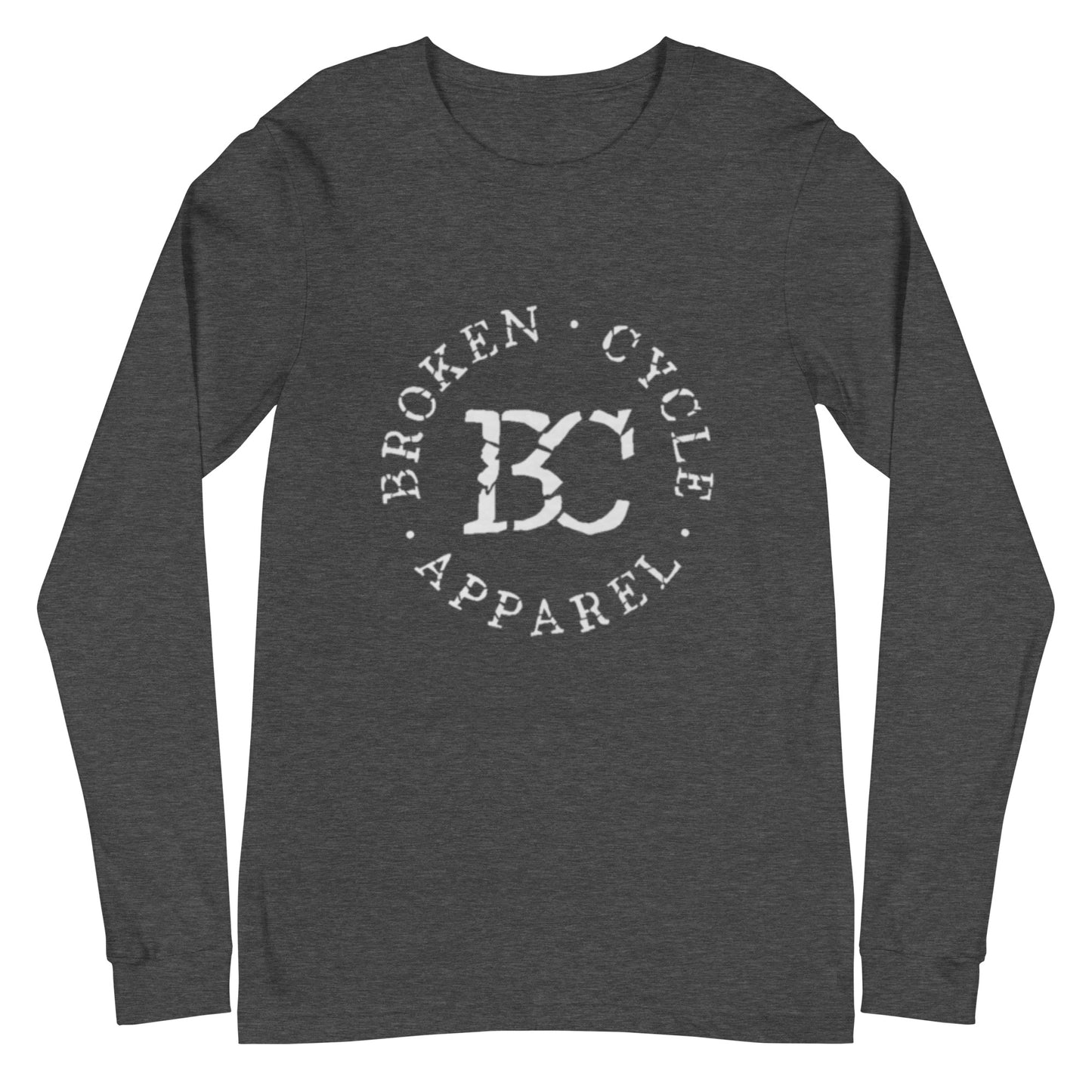 BCA_White Logo Long Sleeve Tee