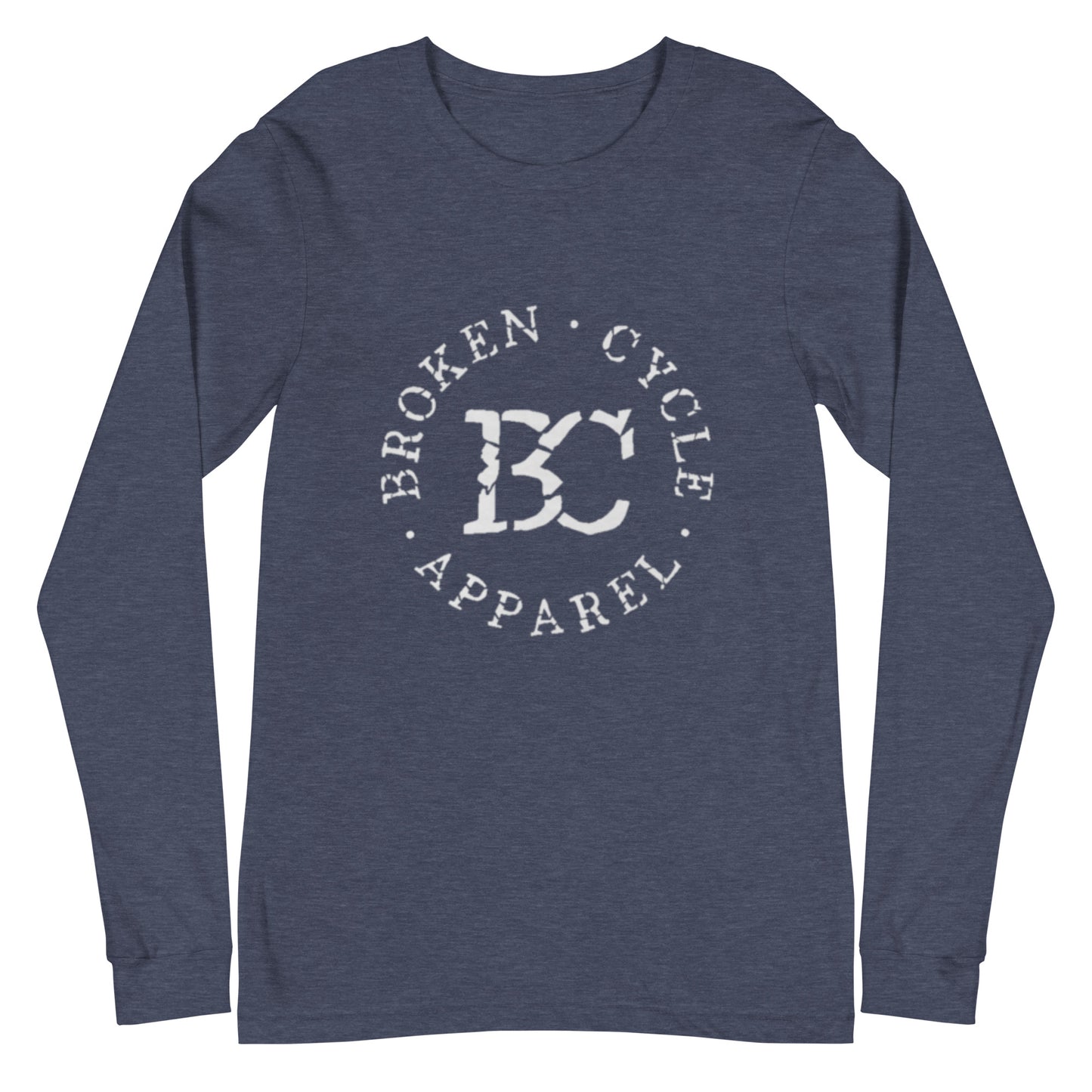 BCA_White Logo Long Sleeve Tee