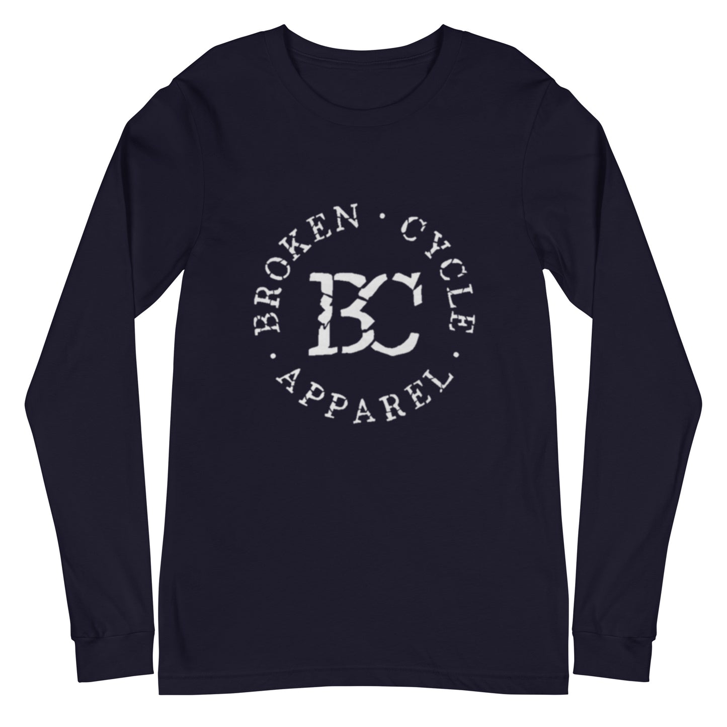 BCA_White Logo Long Sleeve Tee