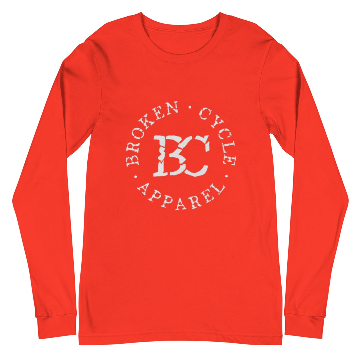 BCA_White Logo Long Sleeve Tee