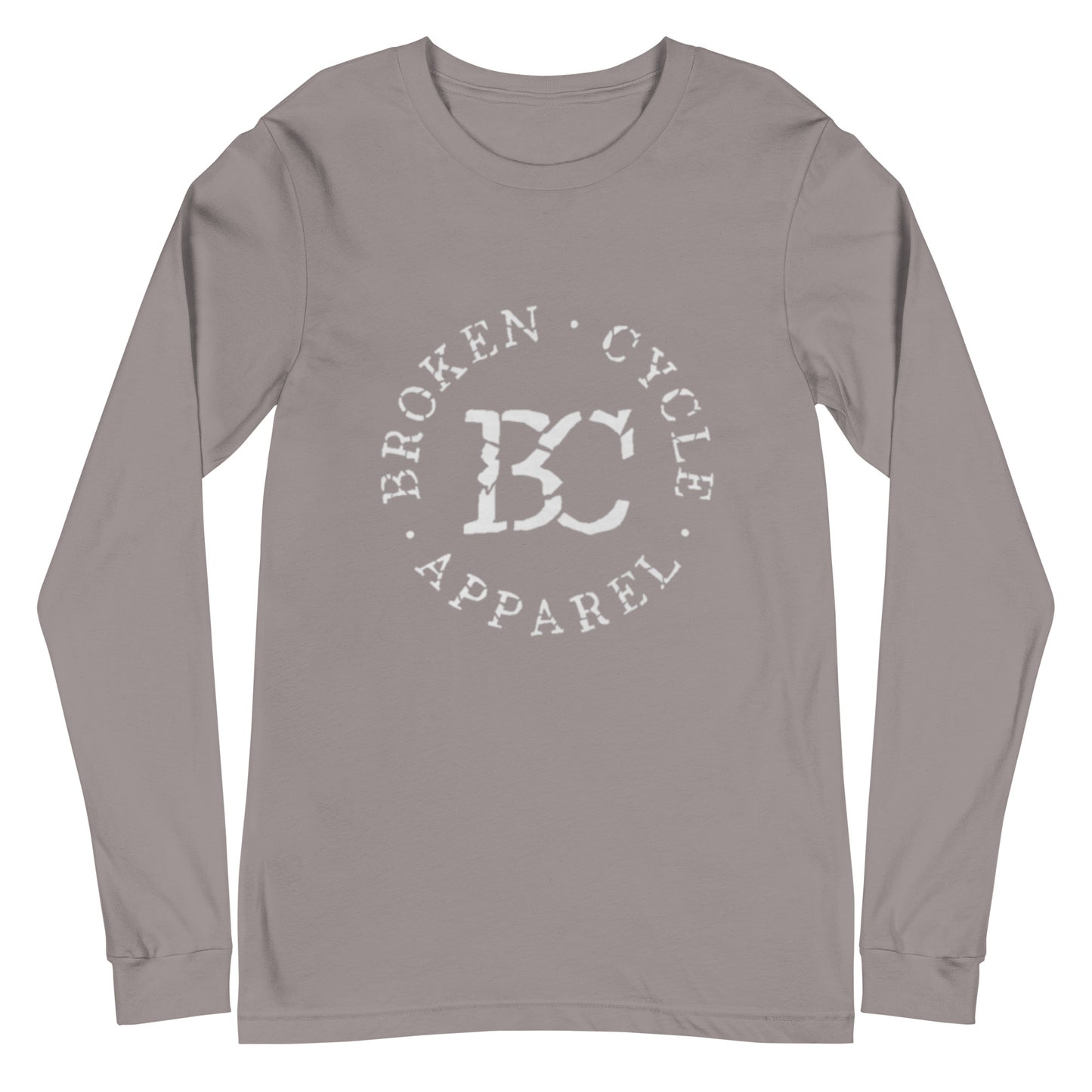 BCA_White Logo Long Sleeve Tee