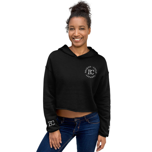 BCA Embroidered Crop Hoodie