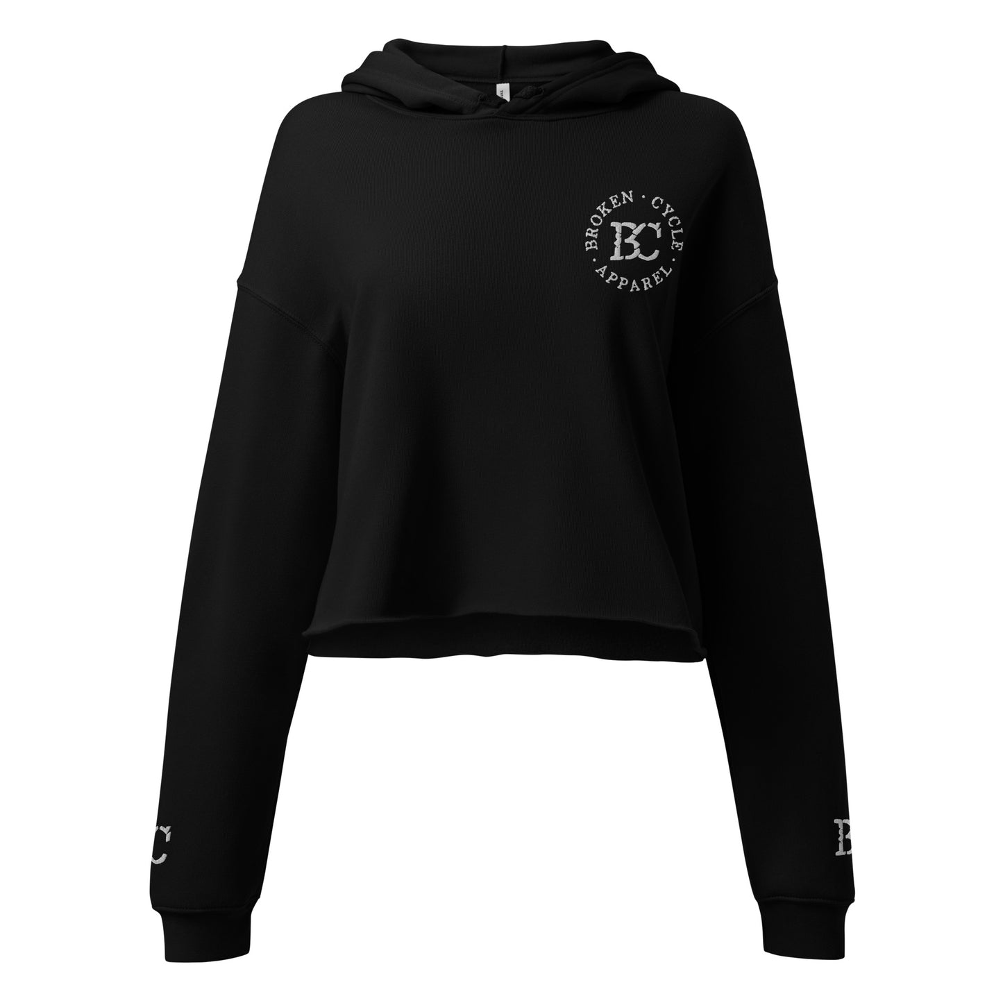 BCA Embroidered Crop Hoodie