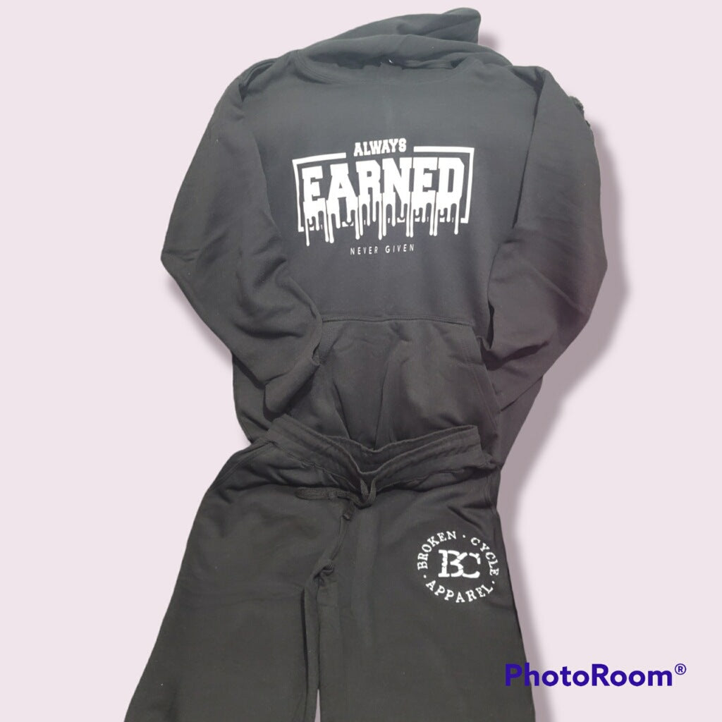 "Always Earned" Sweatsuit